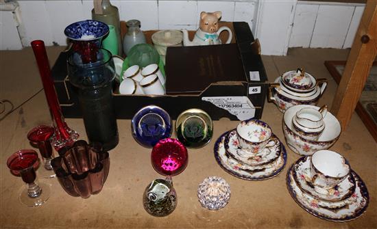 Mixed ceramics & glassware